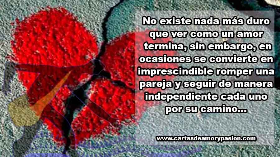 Cuando un amor termina
