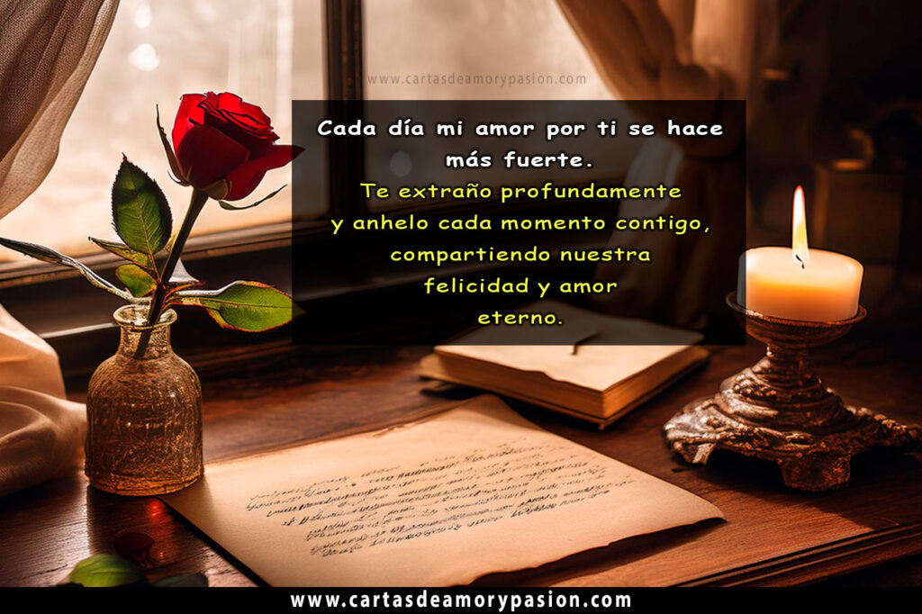 Carta de Amor: Mi Vida Contigo en Mis Pensamientos - Cartas de amor y ...